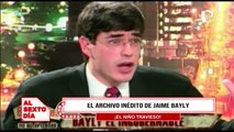 ¡Los secretos del niño travieso!  El archivo inédito de Jaime Bayly