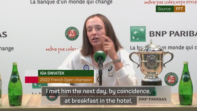 'It's just a tennis match' - Swiatek shares Nadal advice