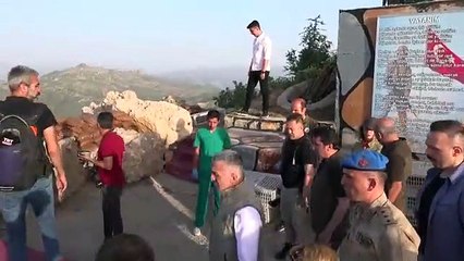 Vali Osman Bilgin, Namazdağı Üs Bölgesini ziyaret etti