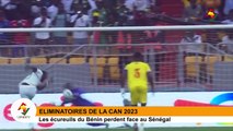 ÉLIMINATOIRES DE LA CAN 2023 LE BÉNIN BATTU 3 BUTS À 1 PAR LE SÉNÉGAL