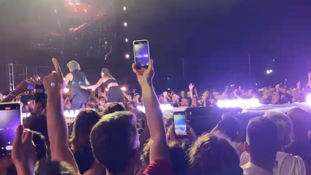 Ligabue Campovolo, ragazza sale sul palco del concerto. Ecco cosa succede dopo