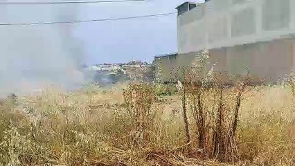 Andria: incendio in Zona Calvario, fumo invade le strade - VIDEO