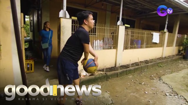 Lalaking baluktot ang braso't paa, mala-MVP ang galawan sa basketball? | Good News Kasama si Vicky Morales