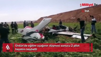 Ürdün’de eğitim uçağı düştü: 2 pilot öldü