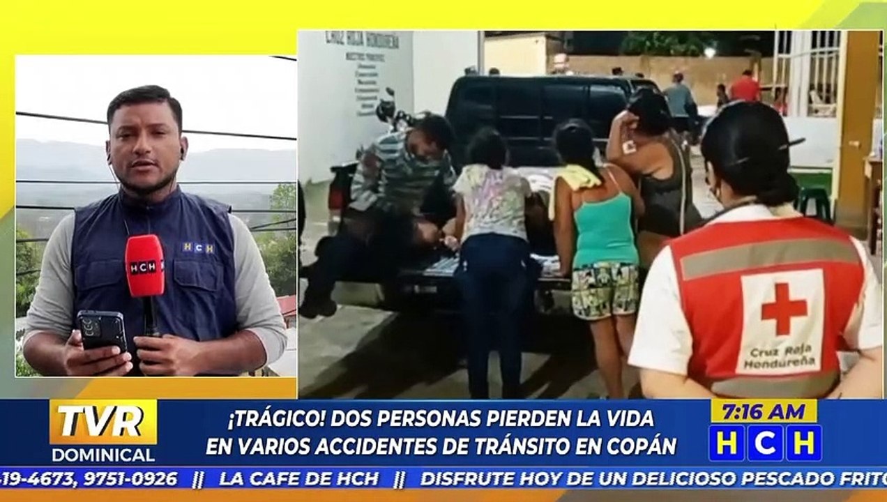 Joven madre muere arrollada por un vehículo en Copán y su hijito de 7 años queda grave