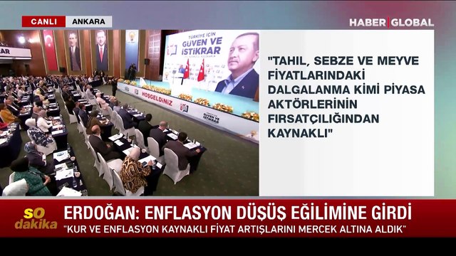 Cumhurbaşkanı Erdoğan buğday ve arpa alım fiyatlarını açıkladı