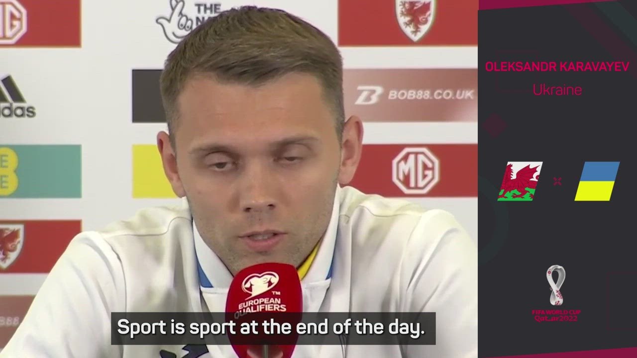 Ukraine 'not expecting any presents' from Wales