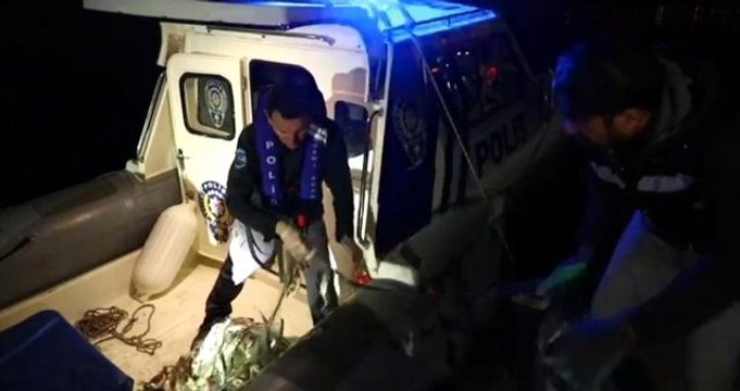 Van'da 350 kilo kaçak avlanmış inci kefali ele geçirildi