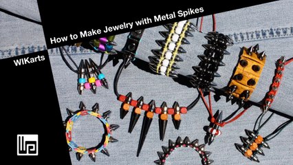 J.Wik Tutorial: How to Make Jewelry with Metal Spikes