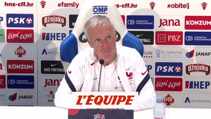 Video herunterladen: Maignan titulaire face à la Croatie - Foot - L. nations - Bleus