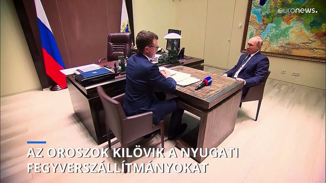 Vlagyimir Putyin: ,,úgy roppantjuk össze az ukrán drónokat, mint a mogyorót