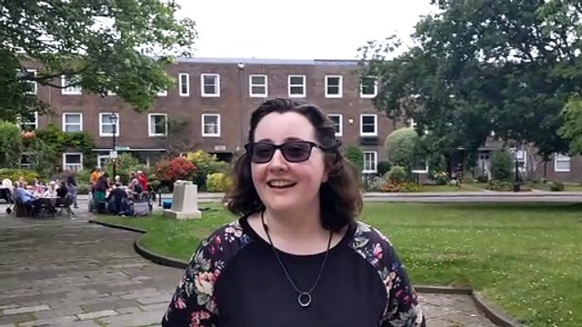 Jemima Crayden, event organiser at Portsmouth Cathedral's Platinum Jubilee street party