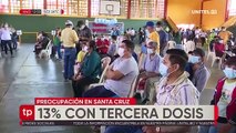 Solo el 13% de la población en el país cuenta con la tercera dosis contra el Covid