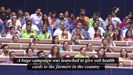 PM Modi reiterates importance of ‘Soil Health Cards’ at ‘Save Soil Movement’ programme