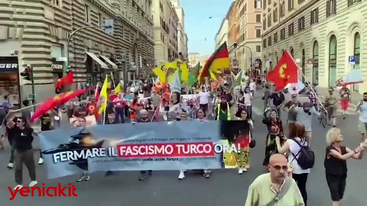 Avrupa'nın göbeğinde PKK yürüyüş yaptı! Belediye Başkanı'ndan skandal: Türkiye'ye karşı yanınızdayız!