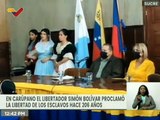 Sucre | Realizan acto protocolar para conmemorar 206 años de la libertad absoluta de los esclavos
