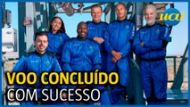 Viagem de mineiro ao espaço é um sucesso: 'Indescritível'