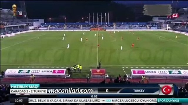 Montenegro 2-2 Turkey [HD] 27.03.2018 - National Teams Friendly Match