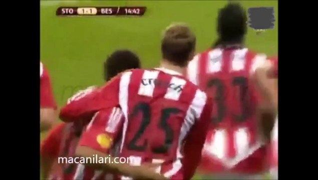Stoke City FC 2-1 Beşiktaş 29.09.2011 - 2011-2012 European League Group E Matchday 2