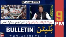 ARY News Bulletin | 9 PM | 5th June 2022