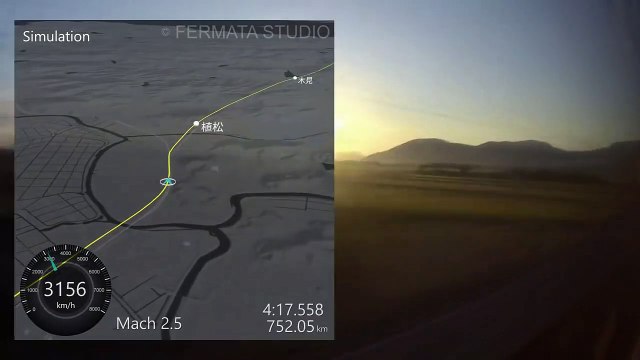 Ce Train vas à plus de 16000 km/h !!!!