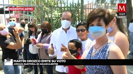 El gobernador de Aguascalientes reporta 'encontronazos' durante las votaciones