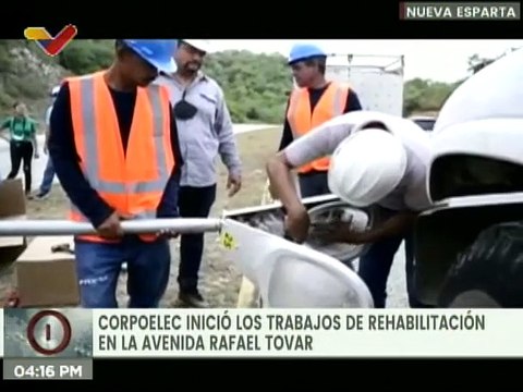 Nueva Esparta | Corpoelec entrega 4 transformadores para el alumbrado en la Av. Rafael Tovar