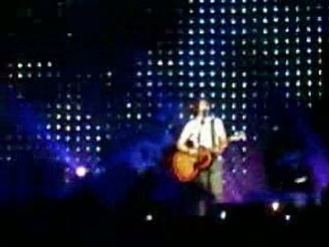 James blunt - You're beautiful Paris 10.03.2008