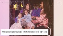 Ivete Sangalo dá dicas de sexo na frente do filho de 12 anos e explica: 'Máquina já funciona'