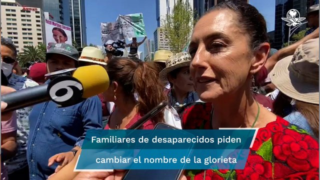 Aún se viven las secuelas de la guerra contra el narco: Sheinbaum a familiares de desaparecidos