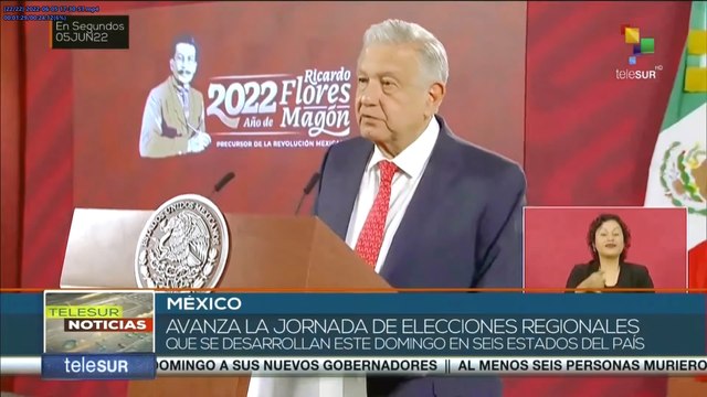 teleSUR Noticias 17:30 05-06: Transcurren con normalidad comicios en México