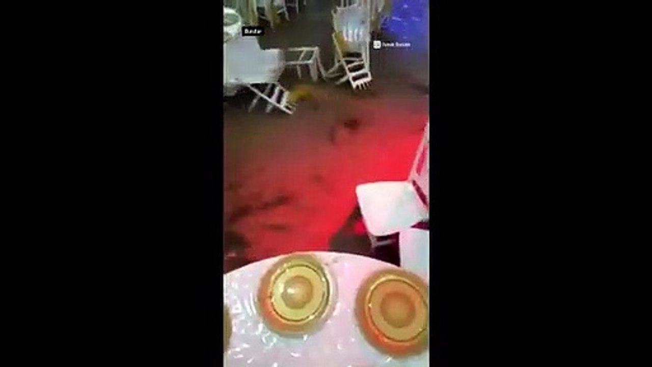 Burdur'da Sel Suları Düğünü Bastı