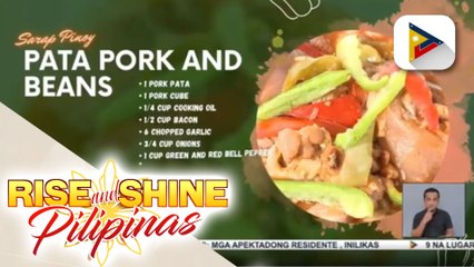SARAP PINOY | Pata pork and beans