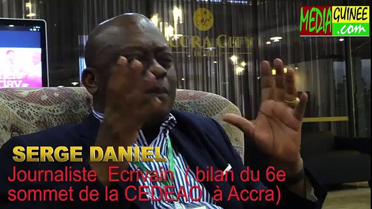 Sommet extraordinaire de la Cedeao : Serge Daniel parle des coulisses...