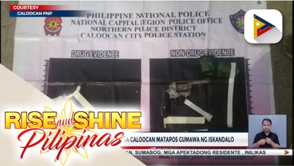 Drug suspect, arestado sa Caloocan matapos gumawa ng iskandalo