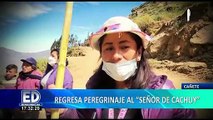 Cañete: Regresó el peregrinaje al Señor de Cachuy”