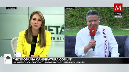 “Es irreversible”: Julio Menchaca sobre preferencia en elección de Hidalgo