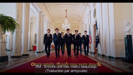 BTS visits the White House (VOSTFR)