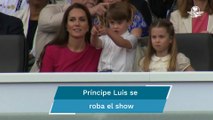 En último día del Jubileo, el pequeño príncipe Luis vuelve a poner a prueba la paciencia de su madr