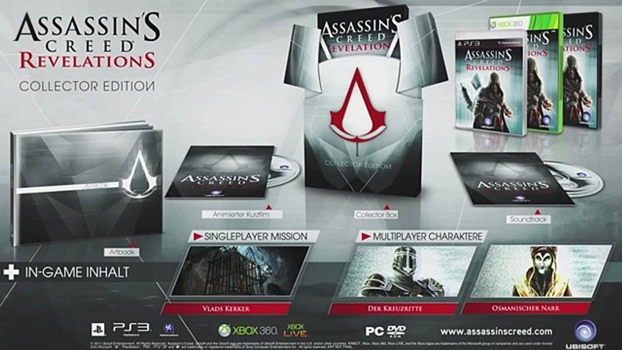 Assassin's Creed: Revelations - Trailer zur Collector's Edition