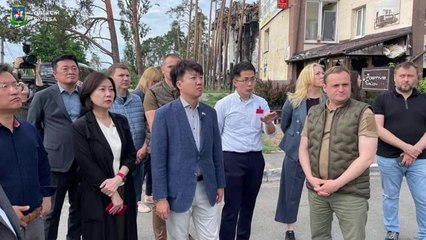 이준석, 키이우 방문..."도시복원 협력사업 논의" / YTN