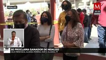 Julio Menchaca se proclama ganador en Hidalgo