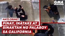Pinay, inatake at sinaktan ng palaboy sa California | GMA News Feed