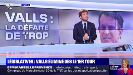 Descargar video: Législatives 2022: le nouveau fiasco de Manuel Valls, éliminé dès le 1er tour