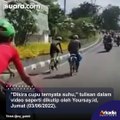 Bikin Syok, Bapak Tantang Atlet Sepeda Adu Balap,Warganet: Jadul Lebih Unggul!