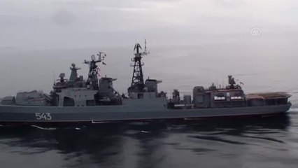 Rus donanmasından Pasifik Okyanusu'nda tatbikat
