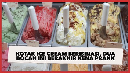 Kotak Ice Cream Dalamnya Nasi, Dua Bocah Ini Berakhir Kena Prank