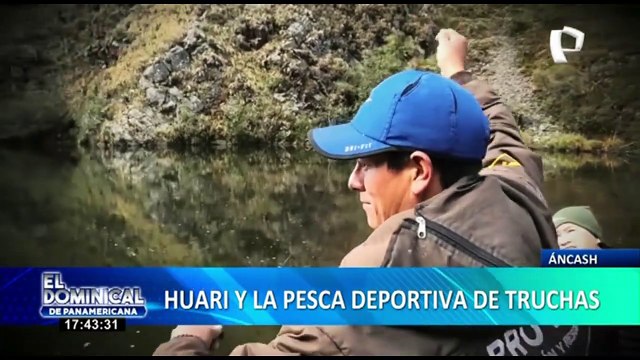 Huari y la pesca deportiva de truchas ahora al alcance de todos