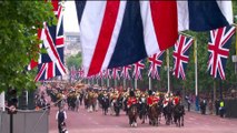 Clausura del Jubileo de Platino de Isabel II con saludo de la Reina