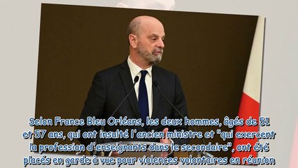 Jean-Michel Blanquer - l'ancien ministre agressé sur un marché